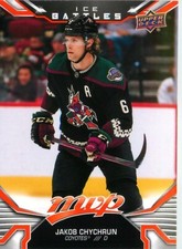 2022-23 Upper Deck MVP - #117 Jakob Chychrun ICE BATTLES PARALLEL HOCKEY CARD