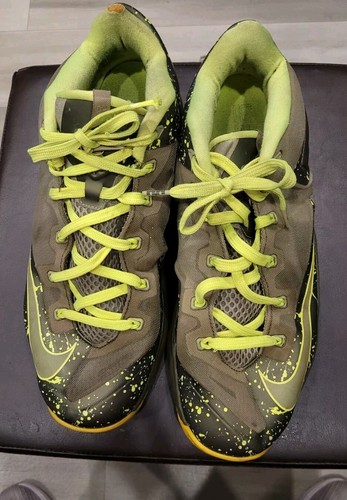Nike Lebron 11 XI Dunkman Air Max Volt Green Yellow 642849-200 Mens SZ 13 - Picture 2 of 9