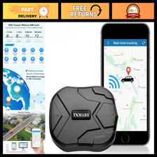 4G GPS Vehicle Tracker - Magnetic Car Tracker, Real-Time Tracking, Anti-Theft, W