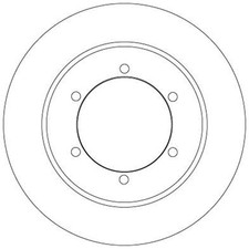 2 dischi freno TRW 280 mm posteriori completi adatti per Nissan Cabstar NT400 | DF6790