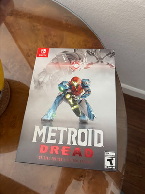 Metroid Dread Special Edition - Steelbook, Art Book, Art Cards - NO GAME!