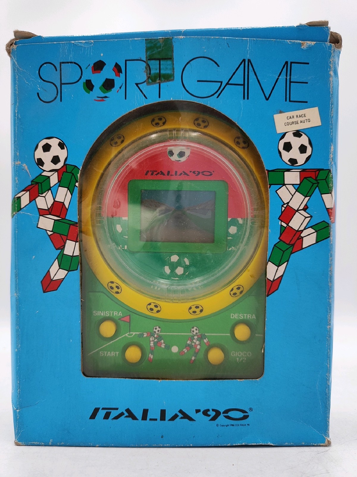 Design Vintage: Handheld Game Italia 90 Official Licensed