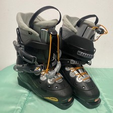 Salomon Advanced Fit Technology DPC49 WOMENS SIZE 7 US Ski Shoes Black