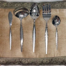 Oneida Community Stainless Venetia Serving Set 5 pieces Silverware
