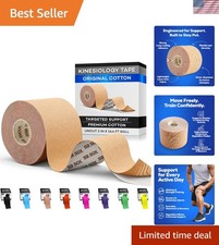 Waterproof 16ft Kinesiology Tape Roll - Perfect for Injury Recovery & Support 3.69 per gallon