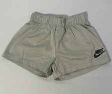 Nike Gray Shorts Pull On Elastic Waist Logo Bottoms Girls 3T