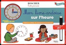 Mein Schieferbuch über die Stunde: Mit 1 abwischbaren Filz