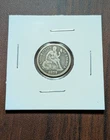 1877 Seated Liberty Dime (90% Silver) - LOW MINTAGE - FREE SHIPPING