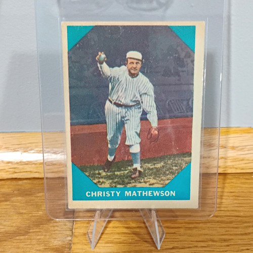 Christy Mathewson #2 1960 Fleer card
