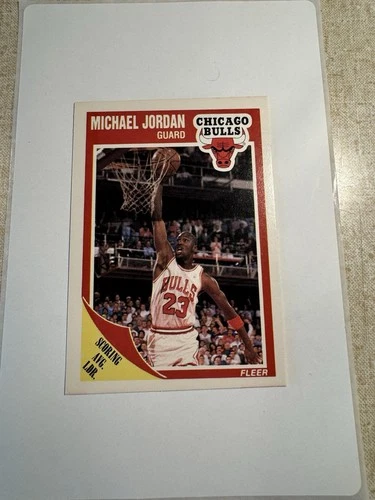 1989-90 Fleer Set-Break # 21 Michael Jordan NM-MT OR BETTER (Last one)