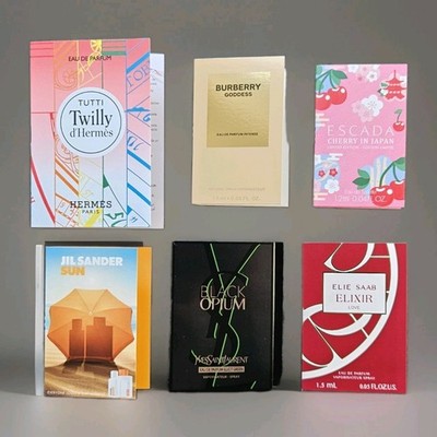 6 Verschiedene Parfum Proben YSL Black Opium Green Illicit Goddess Intense 