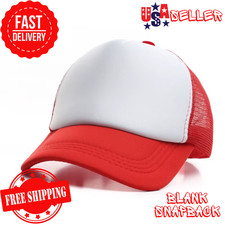 Christmas Sale Stylish Snapback Mesh Hat Perfect for Outdoors and Daily Wear RED