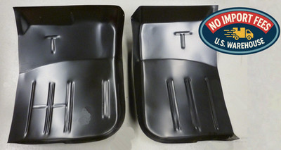 1967-1979 Ford Truck & 1978-1979 Bronco Aftermarket Floor Pan Patch Panel Pair