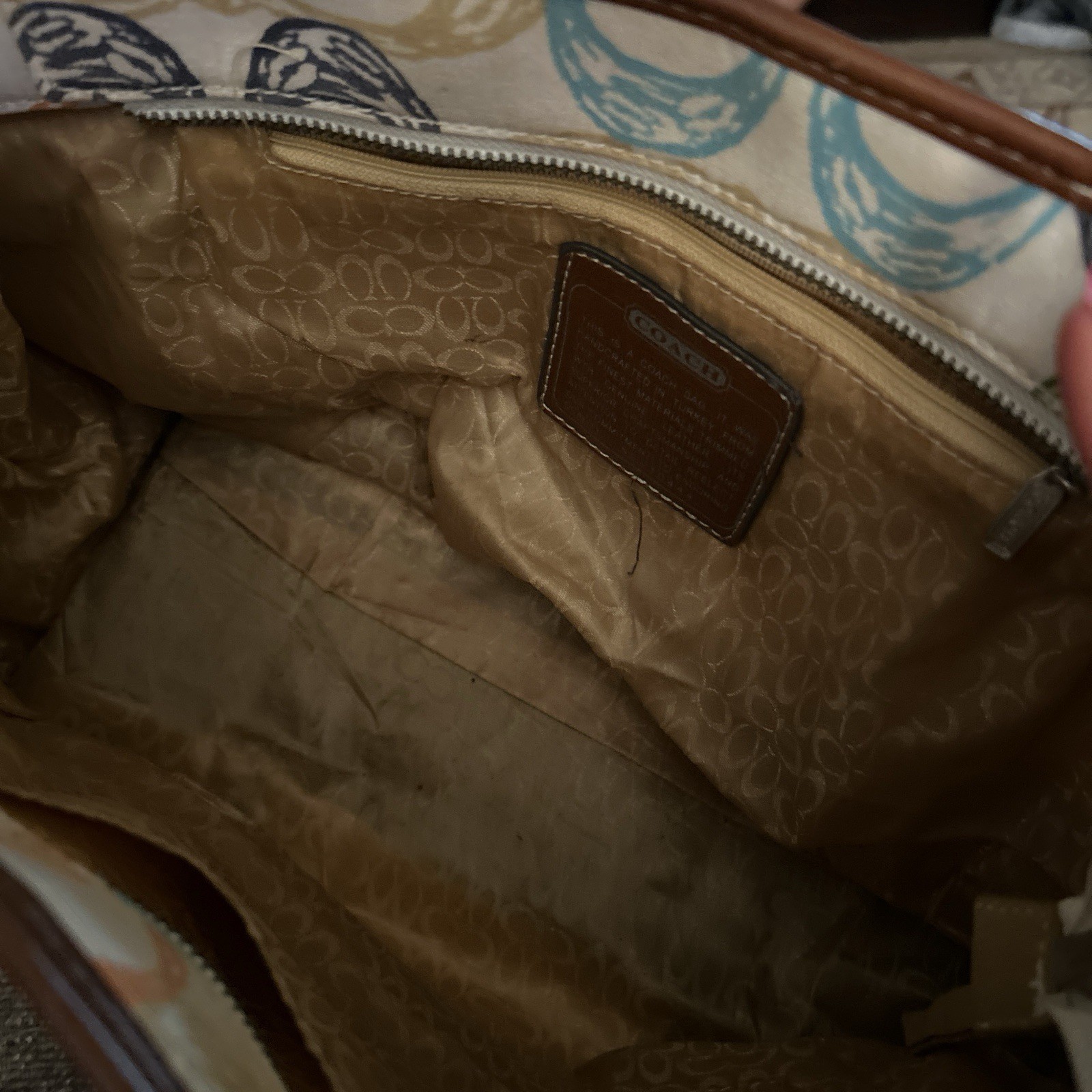 Coach Hampton Weekend Patchwork Y2K  Tote Bag - image 3