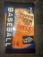 1994 Topps Stadium Club Series 1 Baseball MLB Sealed Pack 12 Cards