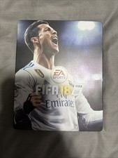 EA Sports FIFA 18 Cristiano Ronaldo Steelbook Case Only No Game NEW Unsealed