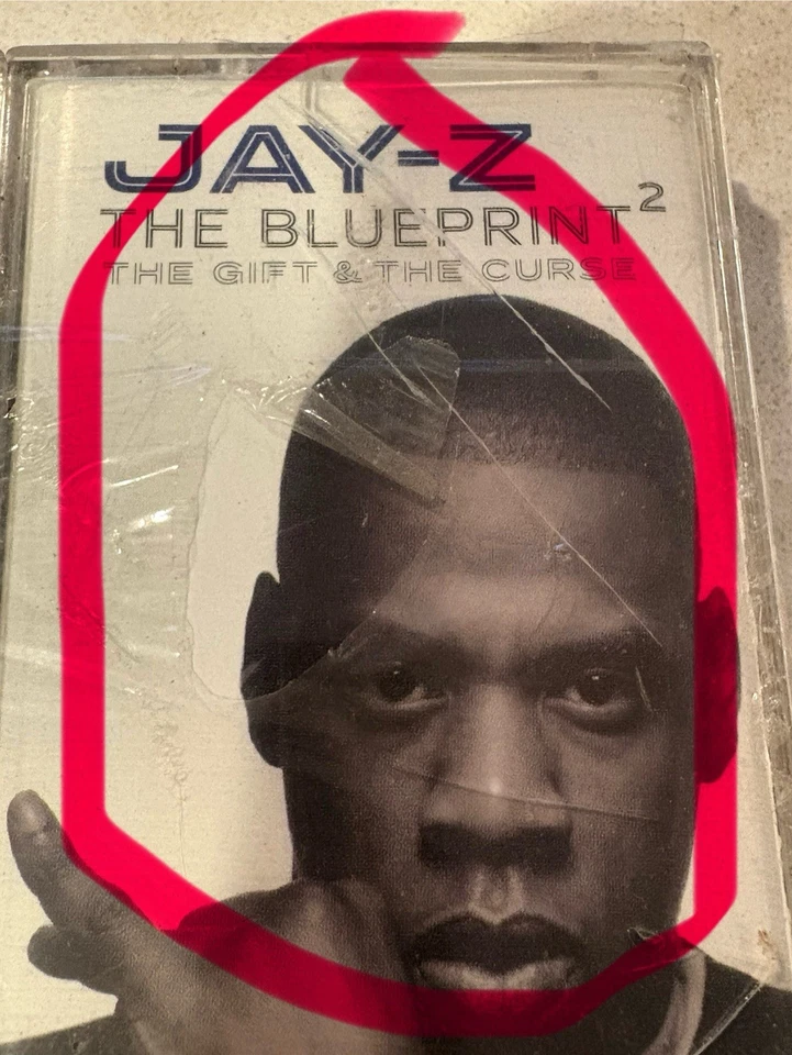 JAY-Z THE BLUEPRINT 2-RARE-OOP-NEW SEALED-OG-2002-PLASTIC RIPPED-CRACKED CASE - Image 2 of 4