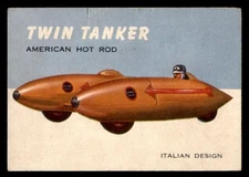 1954 Topps World on Wheels #43 Twin Tanker American Hot Rod VG/EX *e1