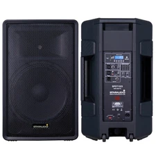 15" 4Ohm Powered Active PA Speaker TWS Stage Karaoke Audio Bluetooth DJs Speaker