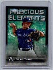 2023 Bowman Platinum #PE-29 Tucker Toman Precious Elements