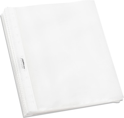 100 Pack Heavyweight Clear Sheet Protectors for 3 Ring Binder | 8.