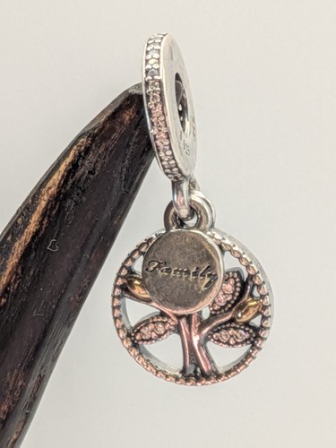 Pandora Sparkling Family Tree/Family Heritage Dangle Charm 791728CZ S925 ALE