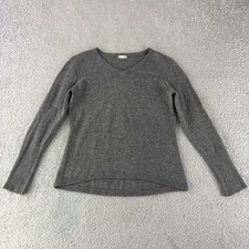 SmartWool Sweater Womens Small Gray Shadow Pi...