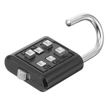 Zinc Alloy Combination Lock 6 Digit Code Lock for Travel and Outdoor Use