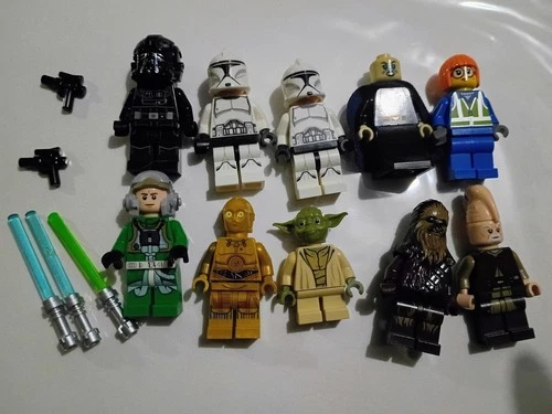 star wars lego mini figures lot