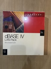 Ashton Tate Borland Dbase IV LAN Pack for DOS Version 1.1 SEALED