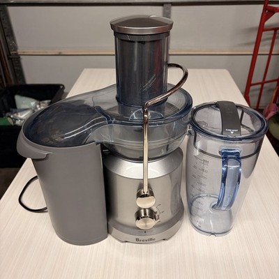 Breville Juice Extractor Machine Extra Large Container Vegan BJE430SIL