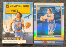 (2) 24/25 Hoops Pacome Dadiet (RC) #255 Opti Chrome Holo; #15 Arriving Now