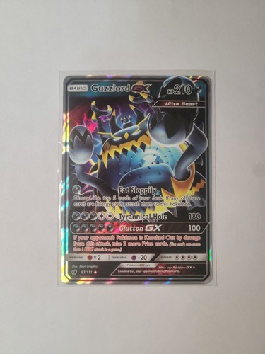 Guzzlord-GX Pokemon SM - Crimson Invasion SM04 #63 Holo