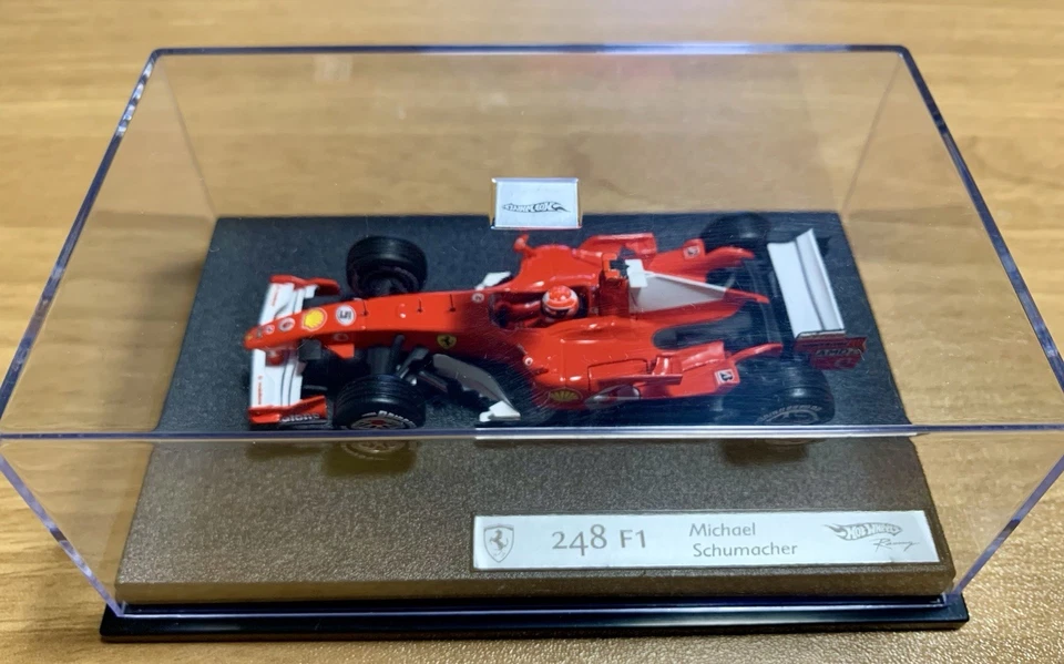 Hot Wheels FERRARI 248 F1 Michael Schumacher 2006 1/43 Formula 1 sost Minichamps - Immagine 3 di 4
