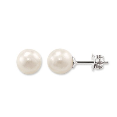 Thomas Sabo Ohrstecker Süßwasserzuchtperle 8 mm Silber H1431-028-14