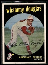 1959 TOPPS WHAMMY DOUGLAS 431 VG-EX BASEBALL CINCINNATI REDLEGS