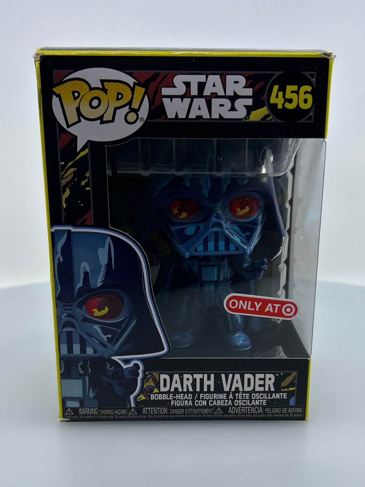Funko Pop! Figura Vinilo Star Wars Serie Retro Darth Vader #456 No Como Nueva