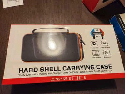 FASTSNAIL [Charge Inside] PP Hard Shell Carrying Case for Nintendo Switch 2 2025