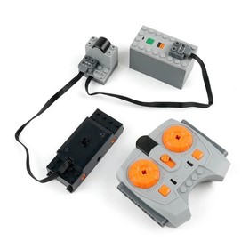 LEGO Power Functions Train Motor Battery Box IR Receiver 4PCS Set