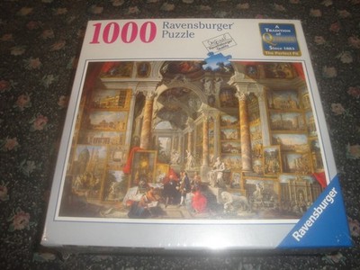 1000 piece Ravensburger Puzzle Pannini: Views Of Modern Rome NEW-SEALED