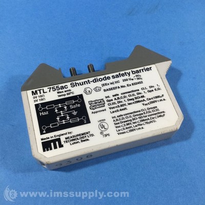 MTL Instruments Inc MTL755AC Shunt-Diode Safety Barrier USIP