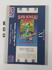 1990 NFL Pro Set #11 Super Bowl Facts