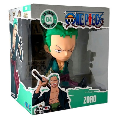 Zoro One Piece 18cm Piggy Bank Figure