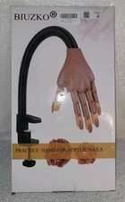 Practice Hand for Acrylic Nails, Professional Nail Practice Hand Nail Training