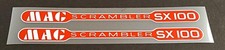 Schwinn MAC Scrambler SX100 Top Tube Decals