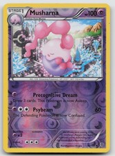 Musharna 40/101 Reverse Holo Plasma Blast Pokemon MP