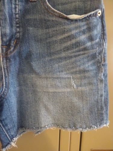 Madewell High Rise Raw Hem Cutoff Glenoaks Denim Shorts - Size 26 - Afbeelding 3 van 7