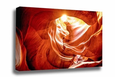 Antelope Canyon Canvas: Arizona Desert Southwest Slot Canyon Nature Wall Art