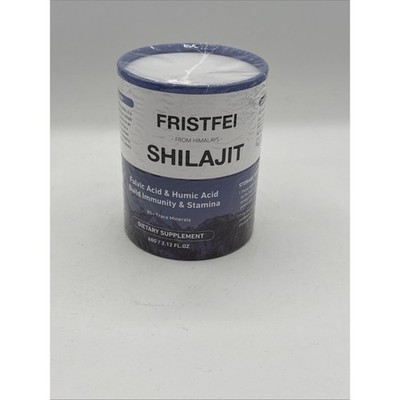 Shilajit Pure Himalayan Dulcimer Acid & Humic Acid 85+Trace Minerals 60g Exp4/26