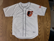 BALTIMORE ORIOLES MLB GENUINE MERCHANDISE MEN'S DYNASTY SEWN JERSEY XL NWOT